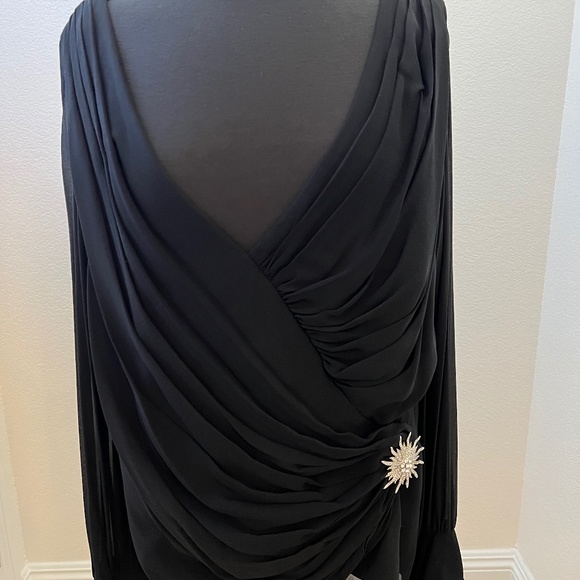 Tadadhi designer dressy blouse - formal wear from Saks Fifth Avenue - Picture 1 of 2